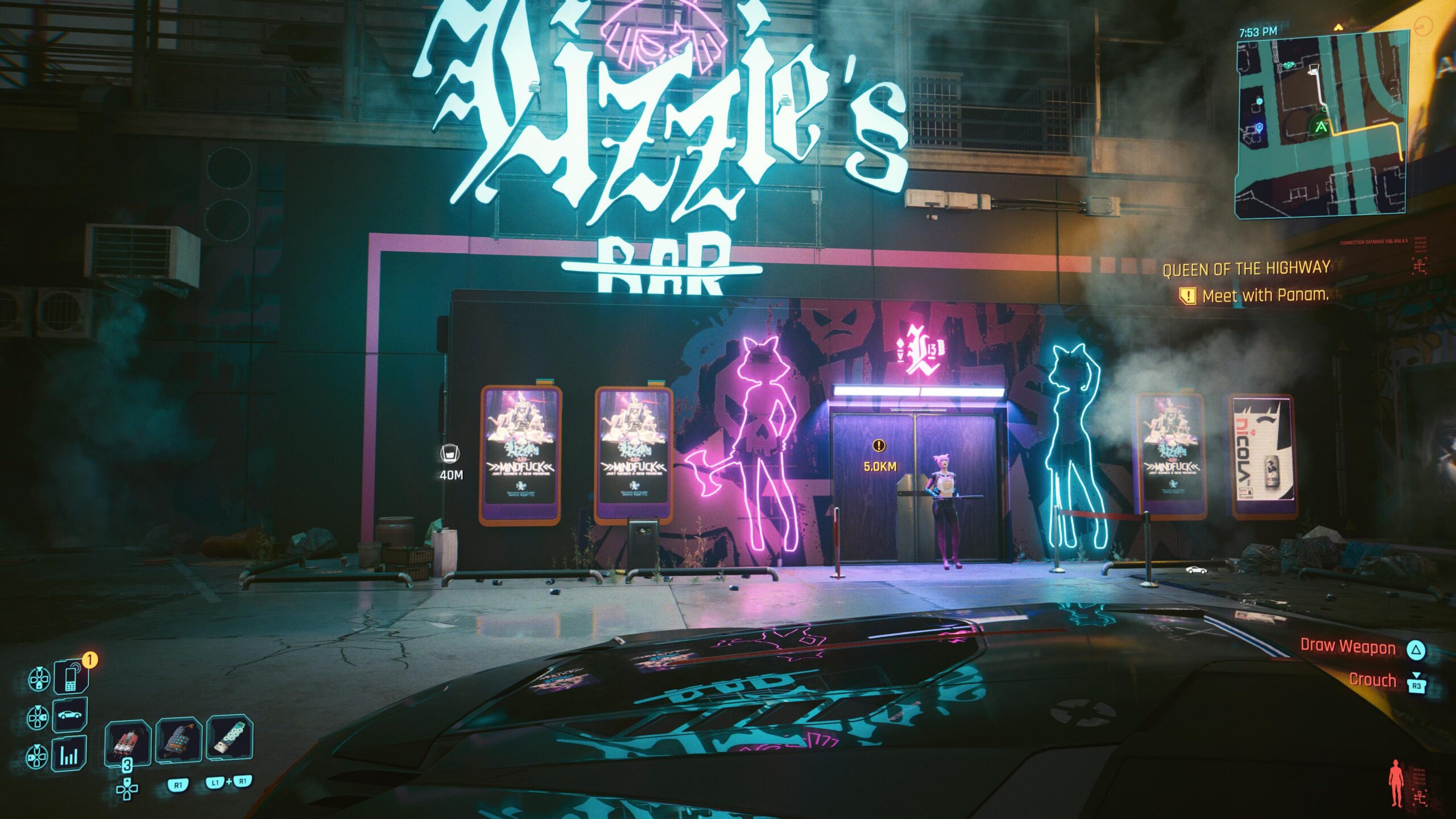Cyberpunk 2077 on PS5 Pro. Image: CD Projekt Red