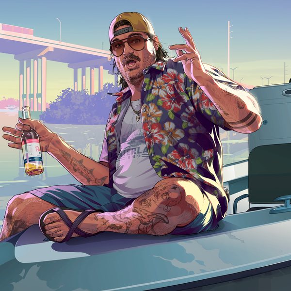 Official Grand Theft Auto VI artwork: Cal Hampton