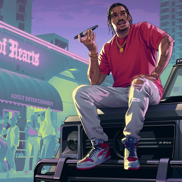 Official Grand Theft Auto VI artwork: DreQuan Priest