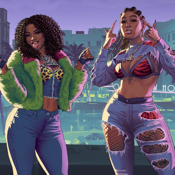 Official Grand Theft Auto VI artwork: Real Dimez