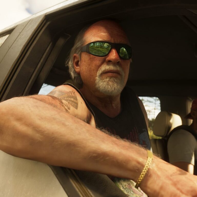 Brian Heder, Smuggler in Grand Theft Auto VI, official Rockstar Games press image.