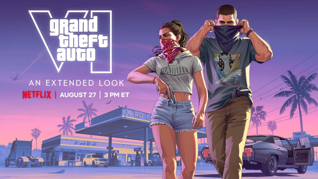 Grand Theft Auto VI: An Extended Look key artwork. Image: Rockstar Games.
