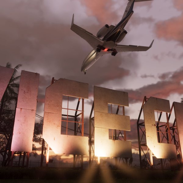 Official Rockstar Games screenshot of Vice City in Grand Theft Auto VI, image 1 of 9