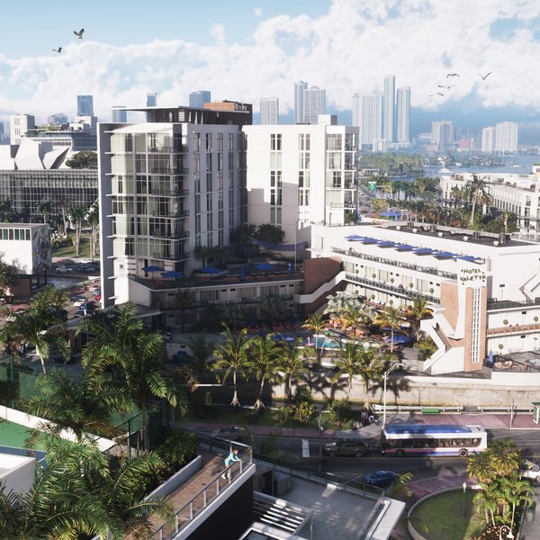 Official Rockstar Games screenshot of Vice City in Grand Theft Auto VI, image 3 of 9