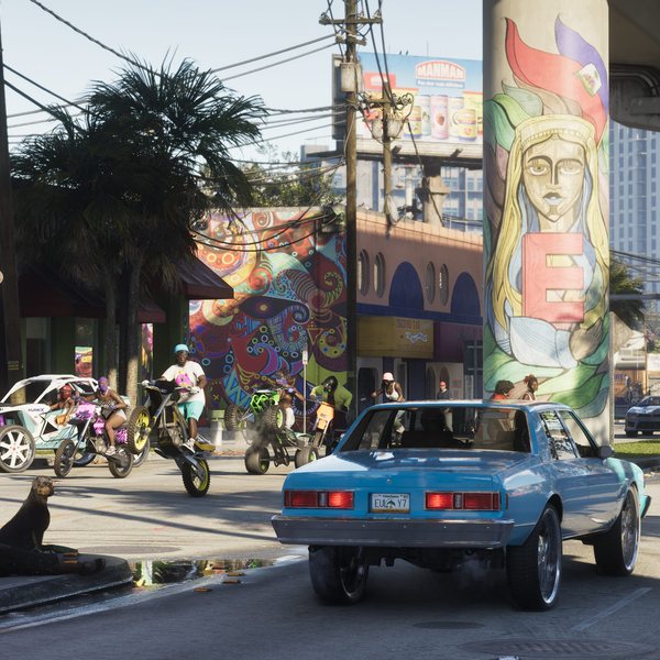 Official Rockstar Games screenshot of Vice City in Grand Theft Auto VI, image 9 of 9