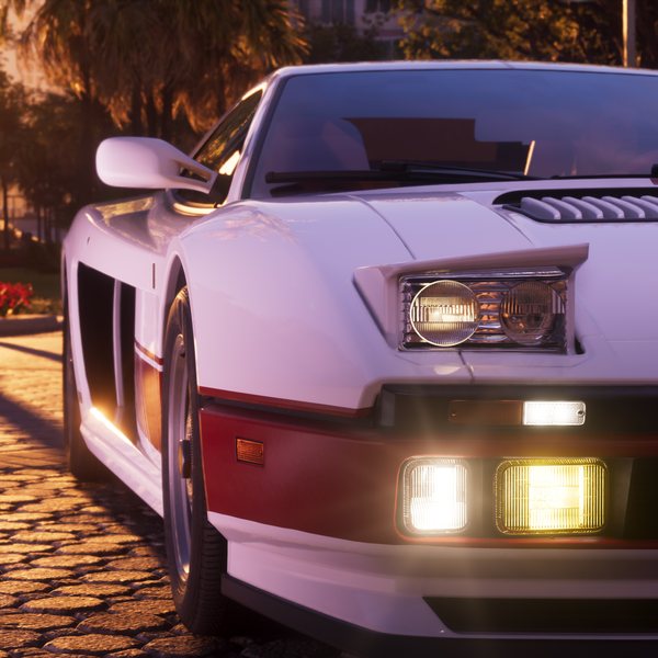 Official Rockstar Games image of the '95 Grotti Cheetah from Grand Theft Auto VI