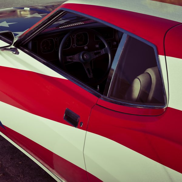 Official Rockstar Games image of the Classic Car Collection from Grand Theft Auto VI
