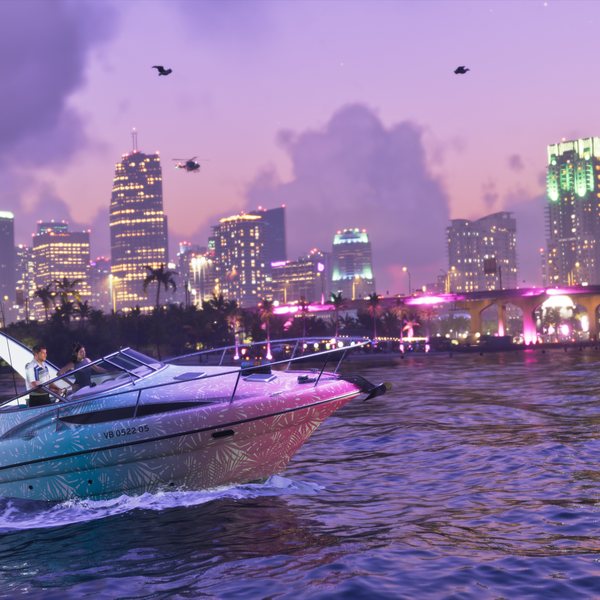Official Rockstar Games image of the Shitzu Squalo from Grand Theft Auto VI