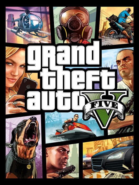 Grand Theft Auto V cover art. Image: Rockstar Games.