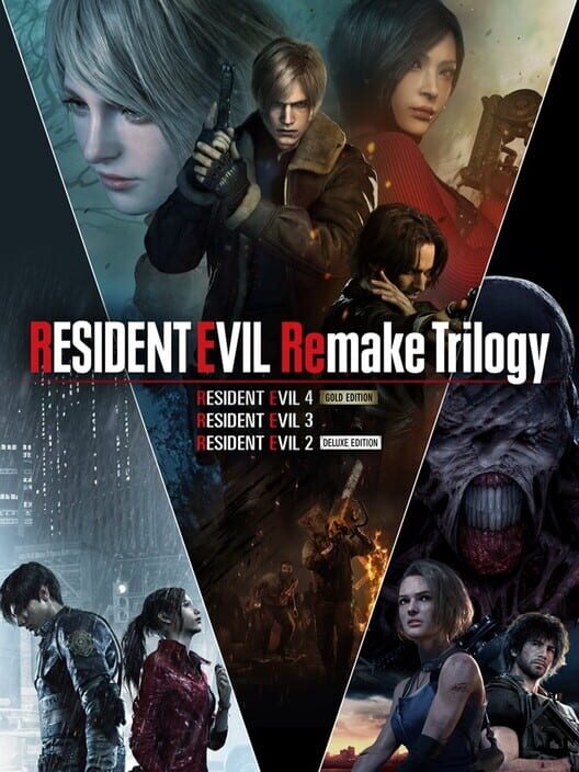 Resident Evil Remake Trilogy cover art. Image: Capcom.