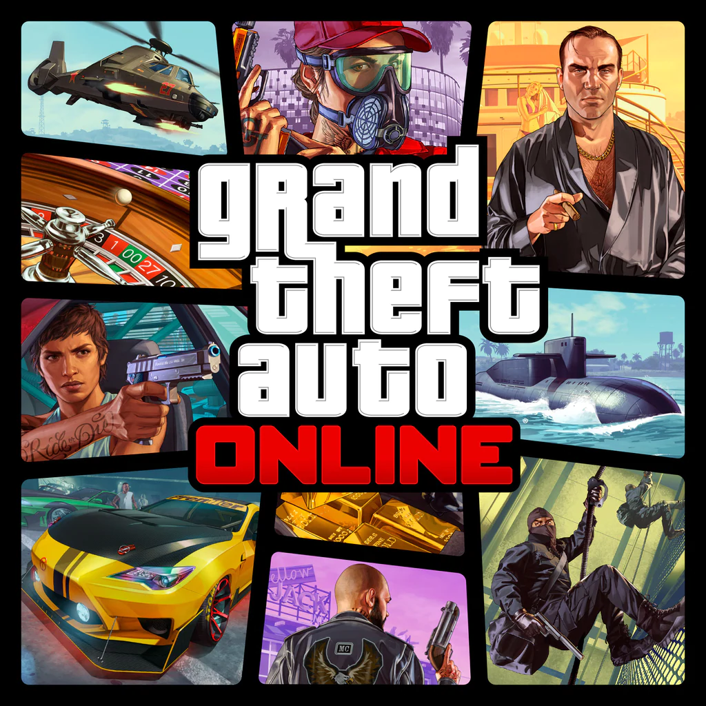 GTA Online cover art. Image: Rockstar Games.