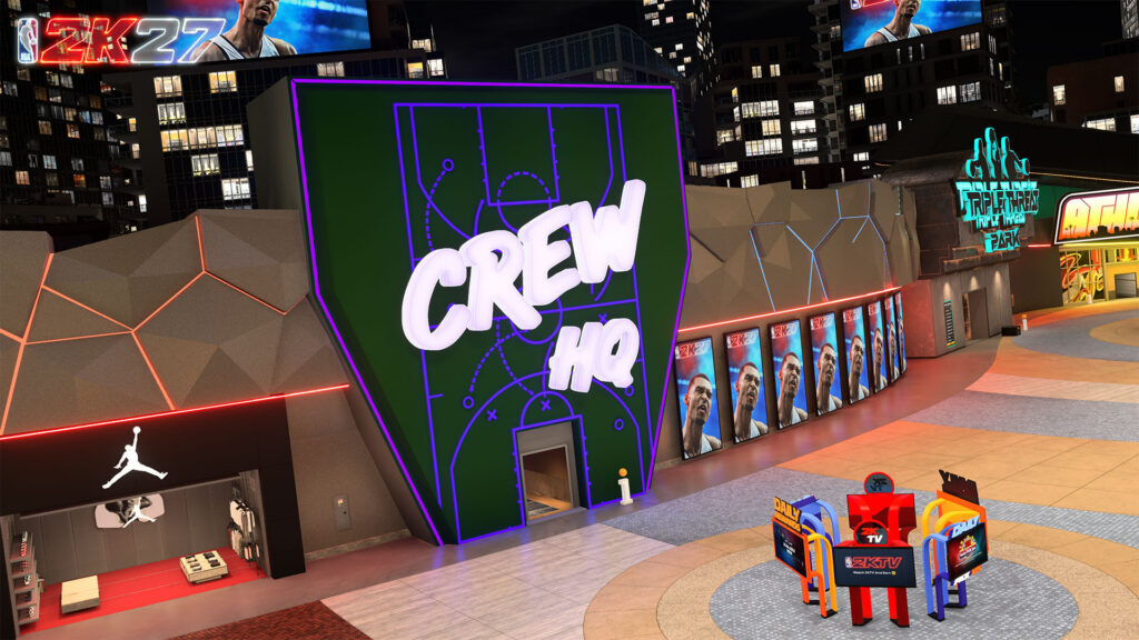 Crew HQ in NBA 2K27