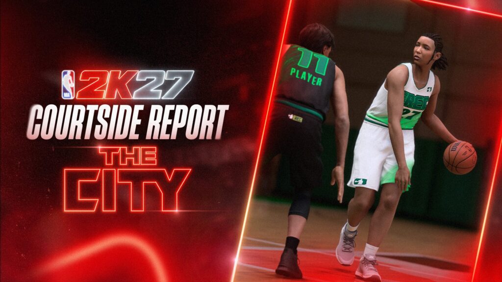 NBA 2K27 The City key art
