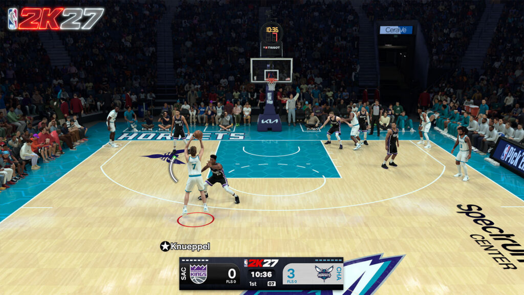 The shot meter in NBA 2K27